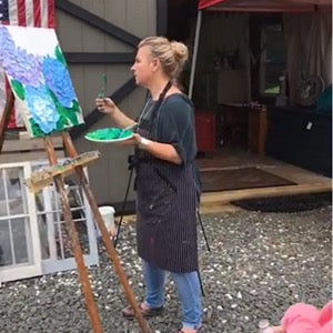 Loved Doing Demos at Summer Clifton Barn Sale
