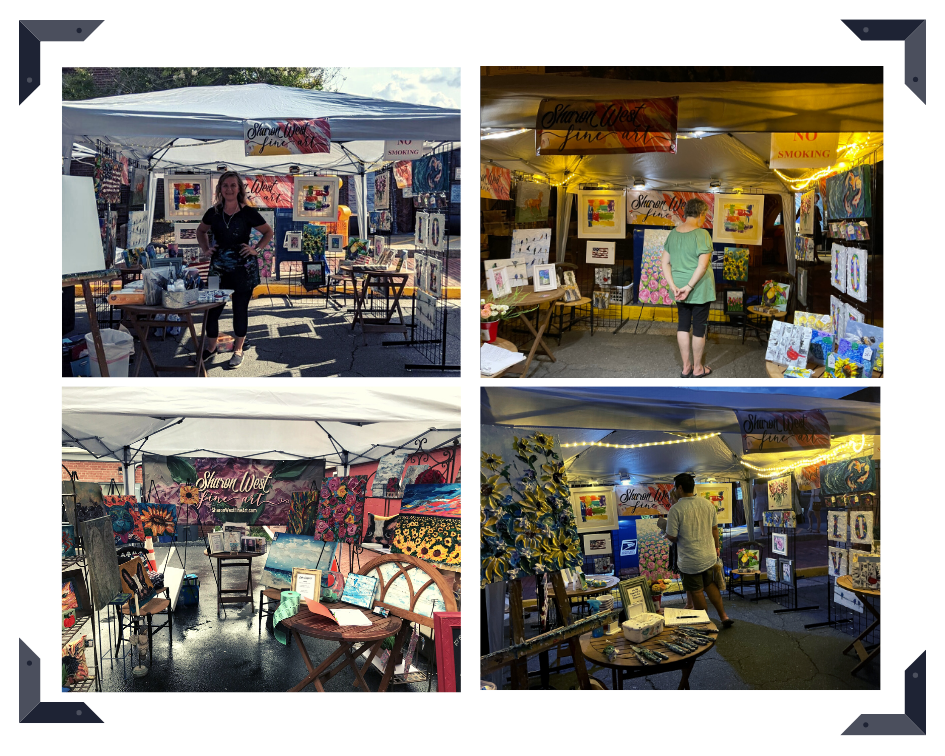 Glad to be back at Friends of Leesburg Public Arts Taste Leesburg event