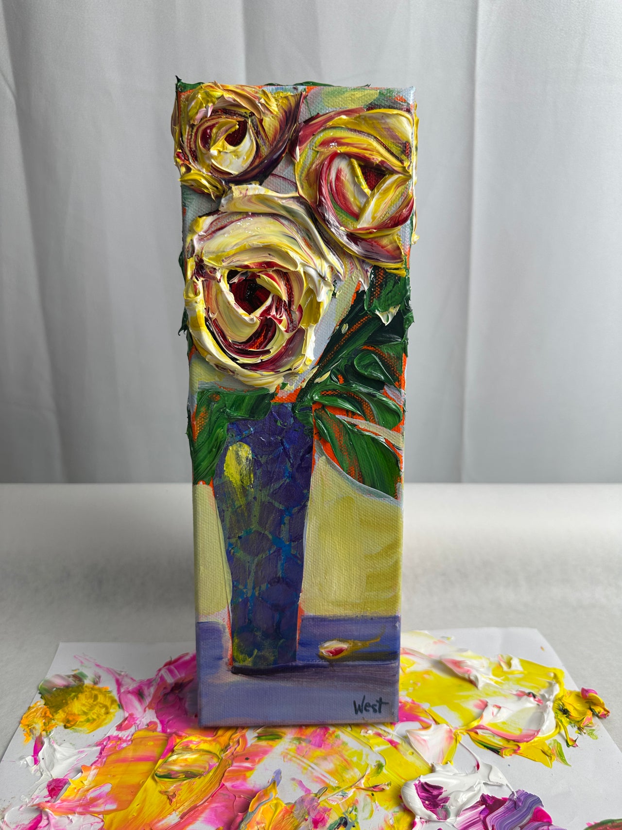 "Rose-Colored Joy" - Original Artwork