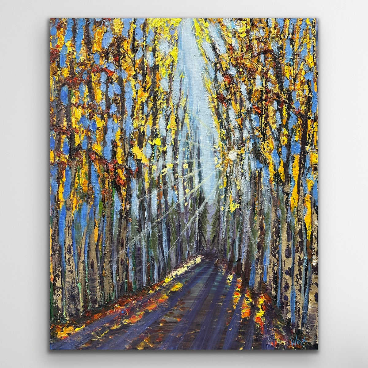 "Autumn's Pathway" - Original