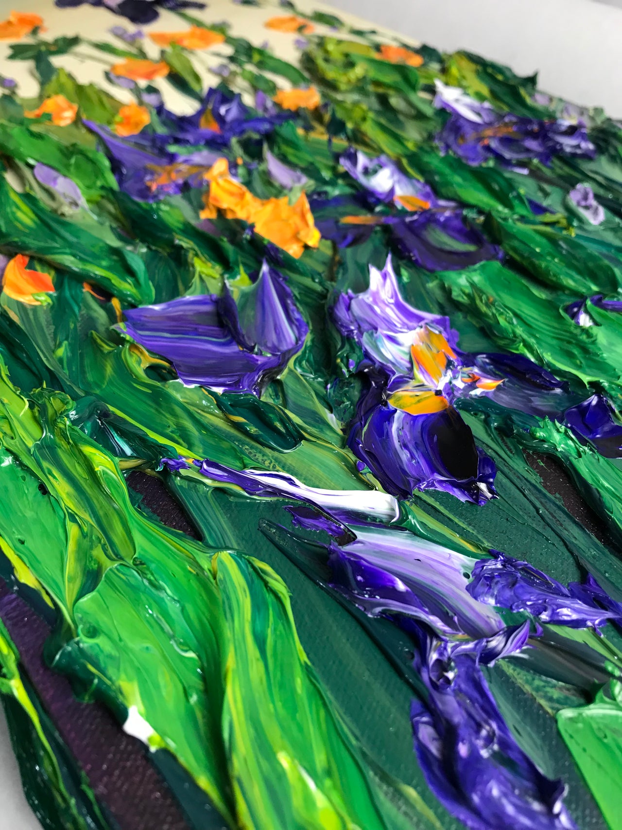 "Sky-Kissed Blooms" - Artwork