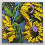 Chasing the Sun Sunflower by Sharon West Fine Art