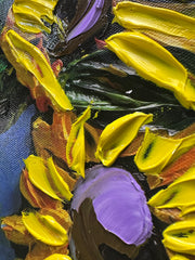 Chasing the Sun Sunflower by Sharon West Fine Art