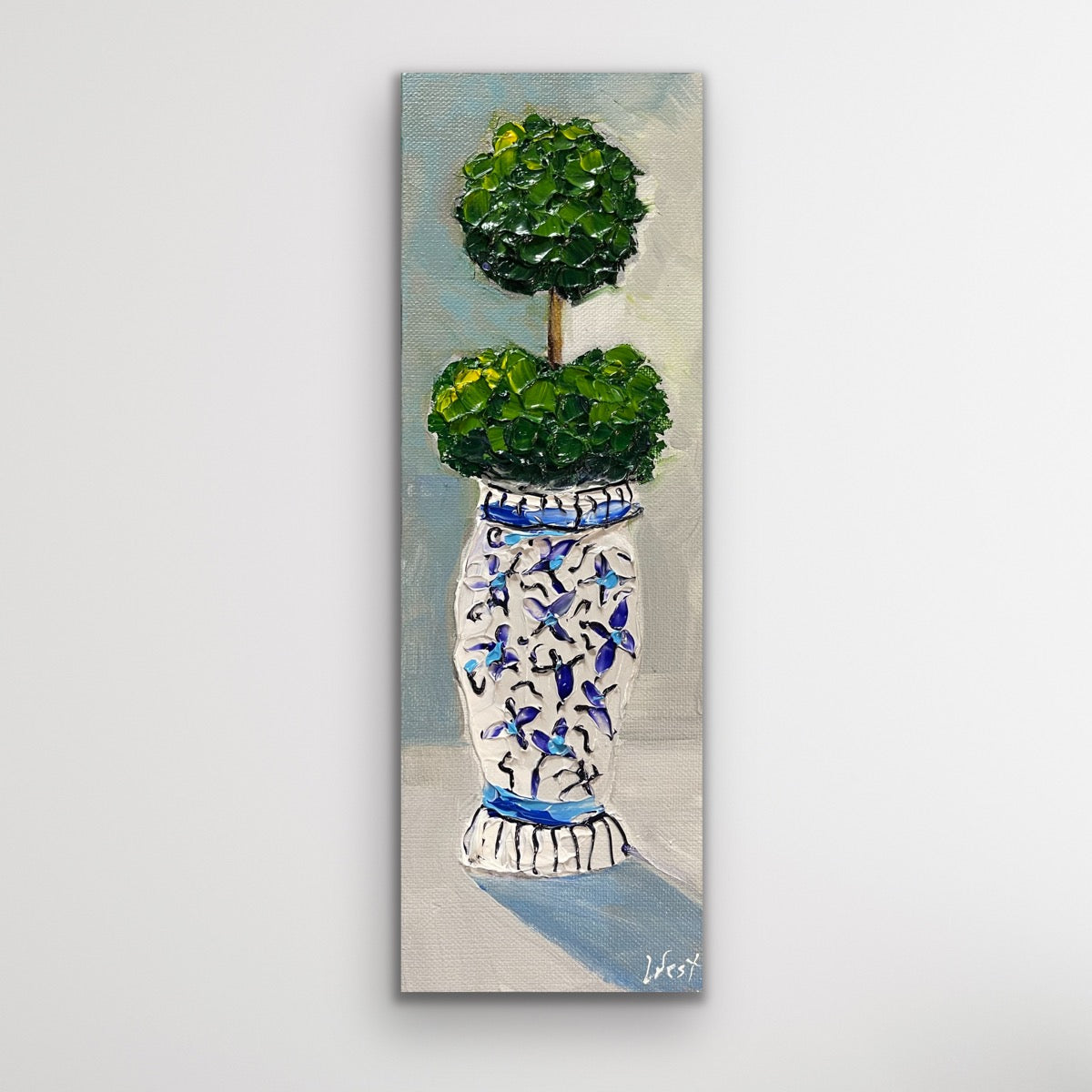 "Double Topiary Treasure" - Artwork