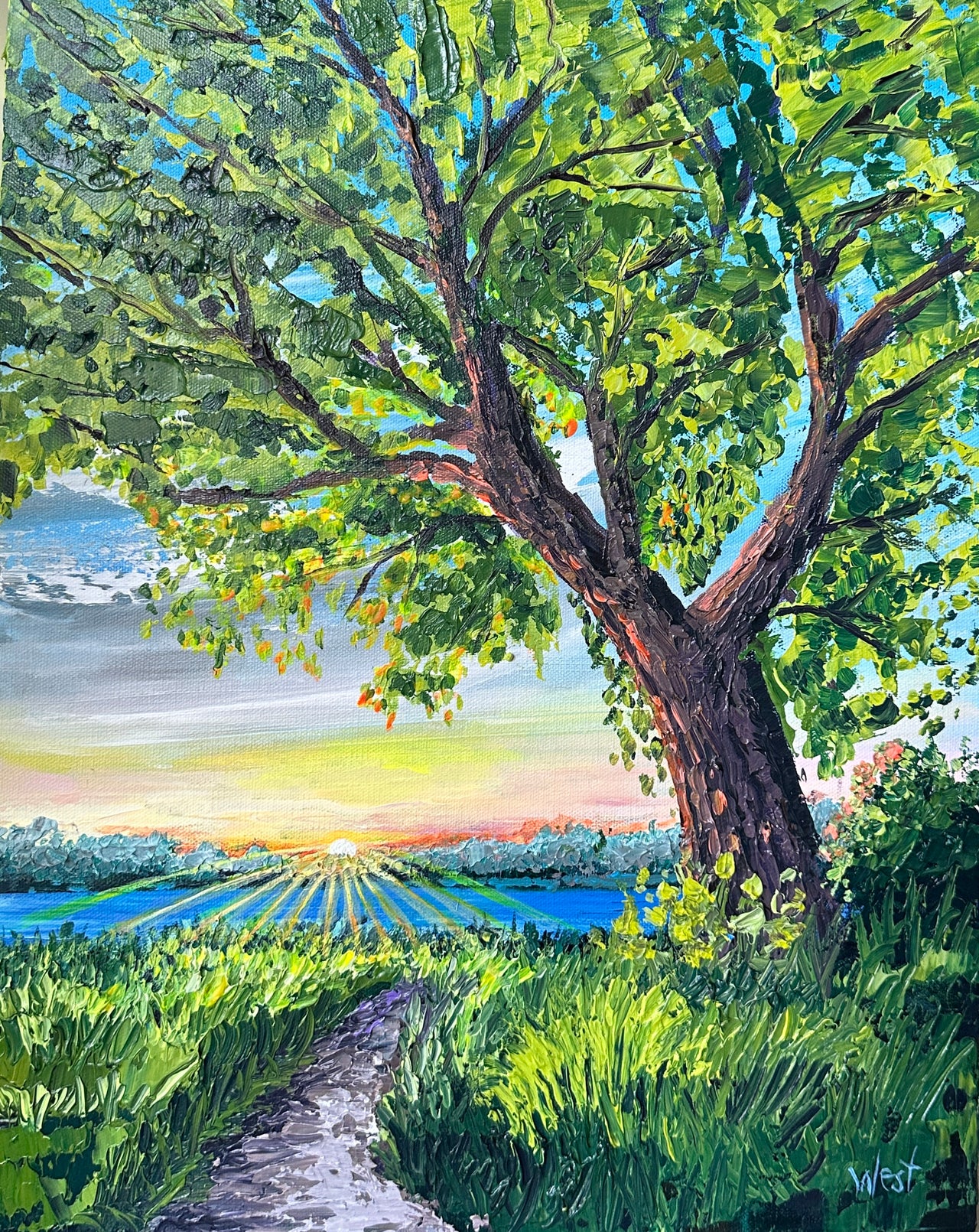 "Evening Tranquility" - Artwork