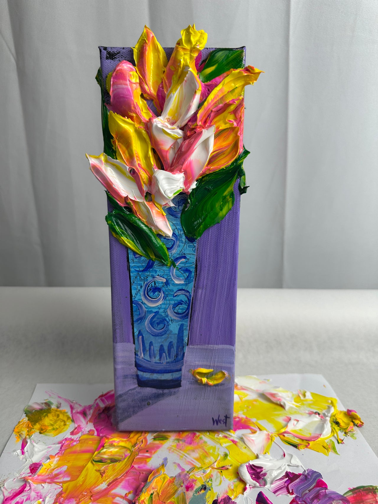 "Happy Hearts Bouquet" - Original Artwork