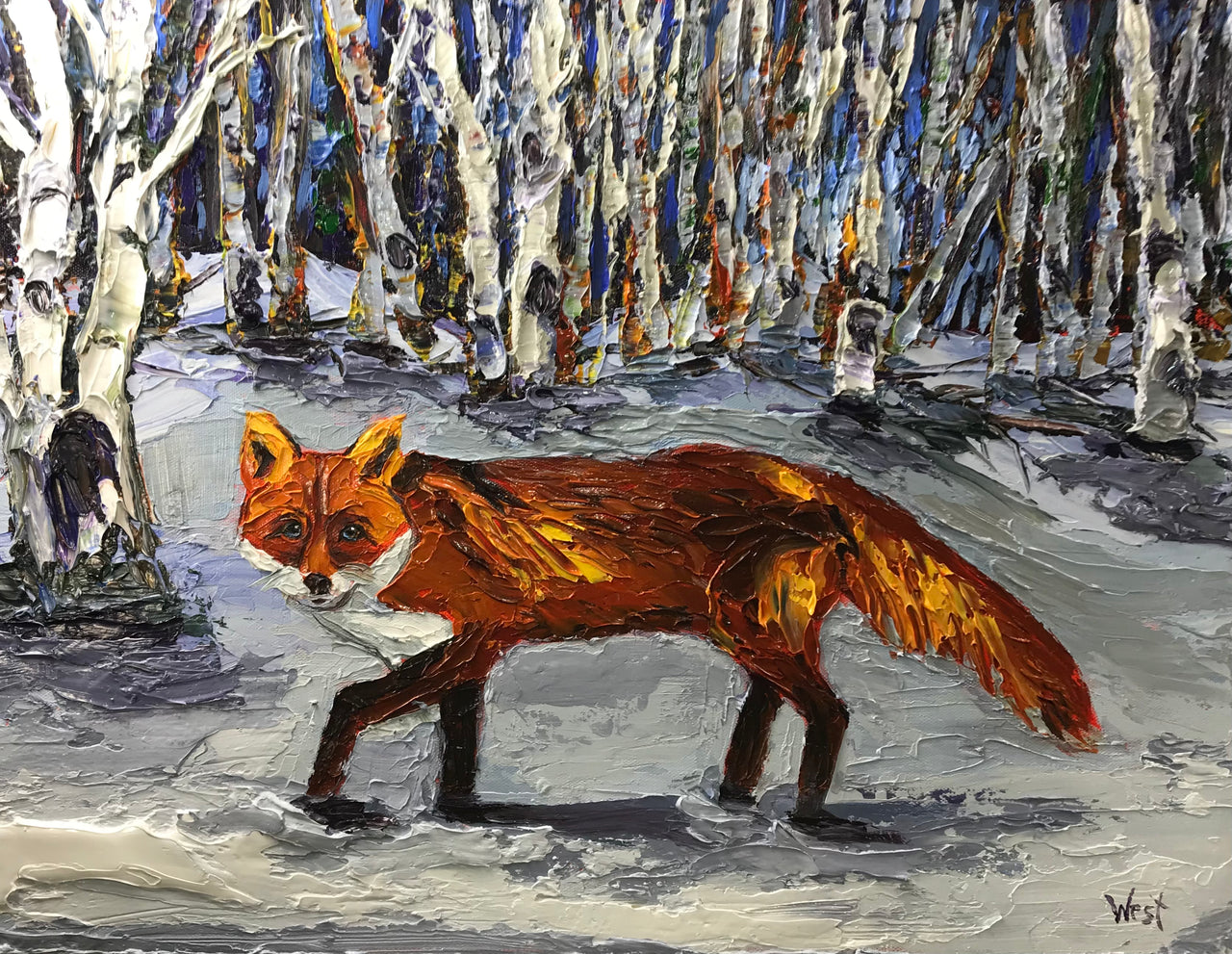"Soul of the Frozen Dusk" - Original Artwork