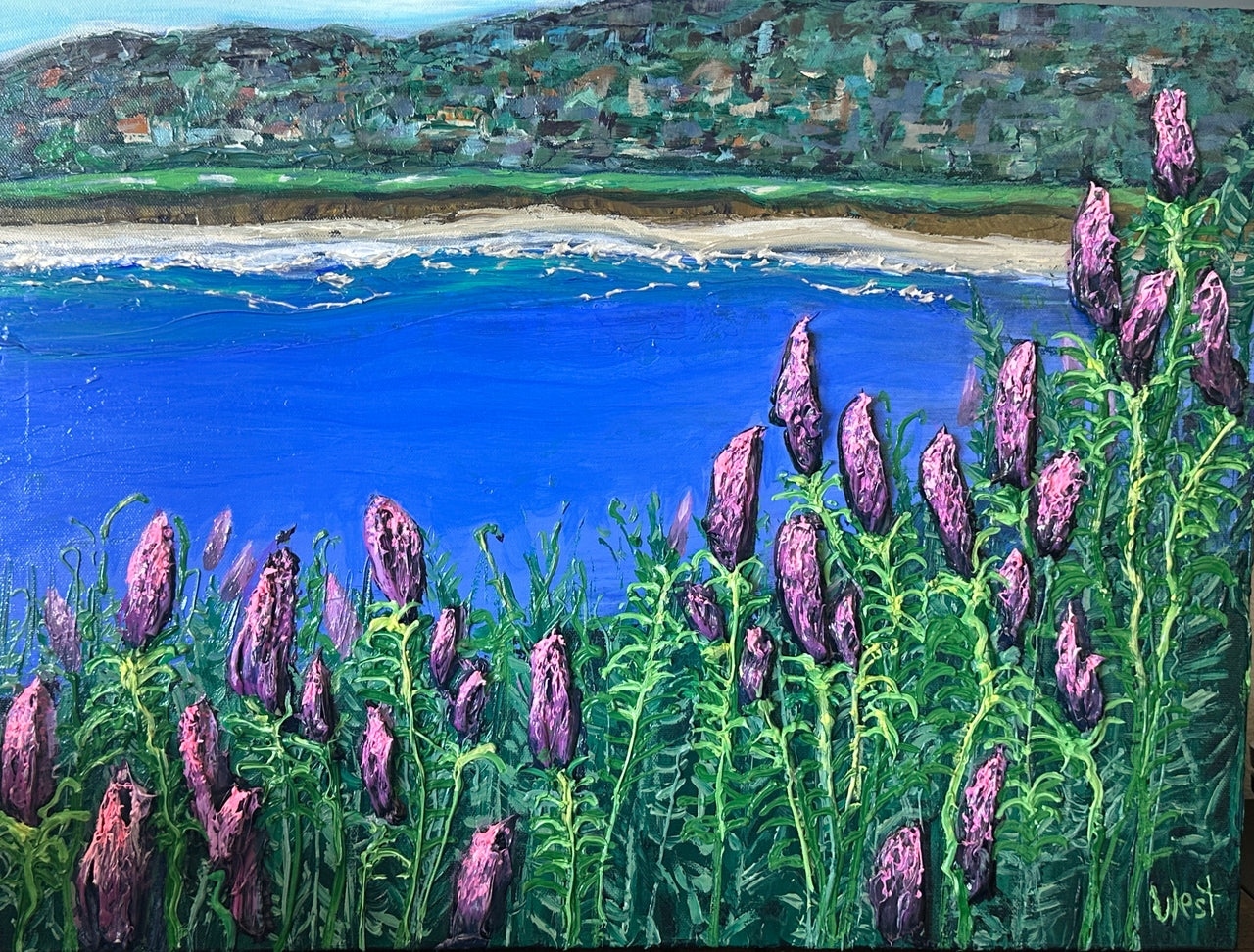 "Bloom With a View" - Original Artwork