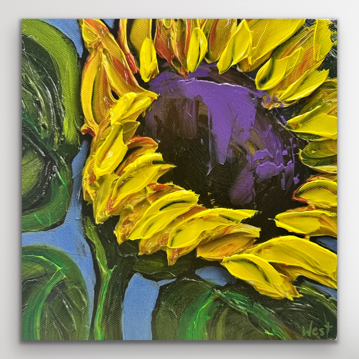 Golden Spirit by Sharon West Fine Art Sunflower