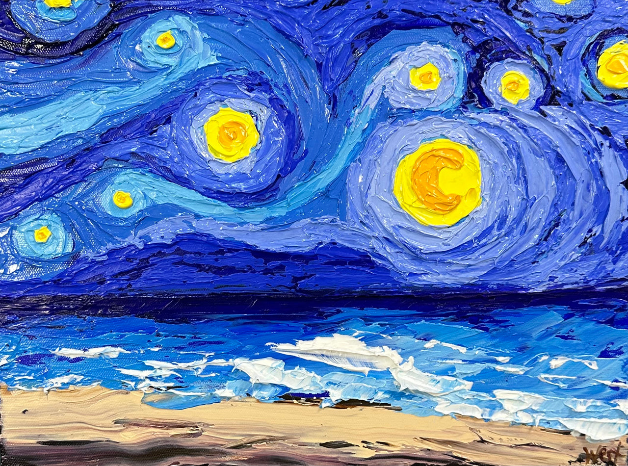 Gogh Surf - Original Artwork