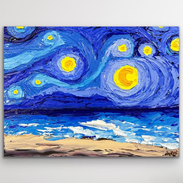 Gogh Surf - Original Artwork