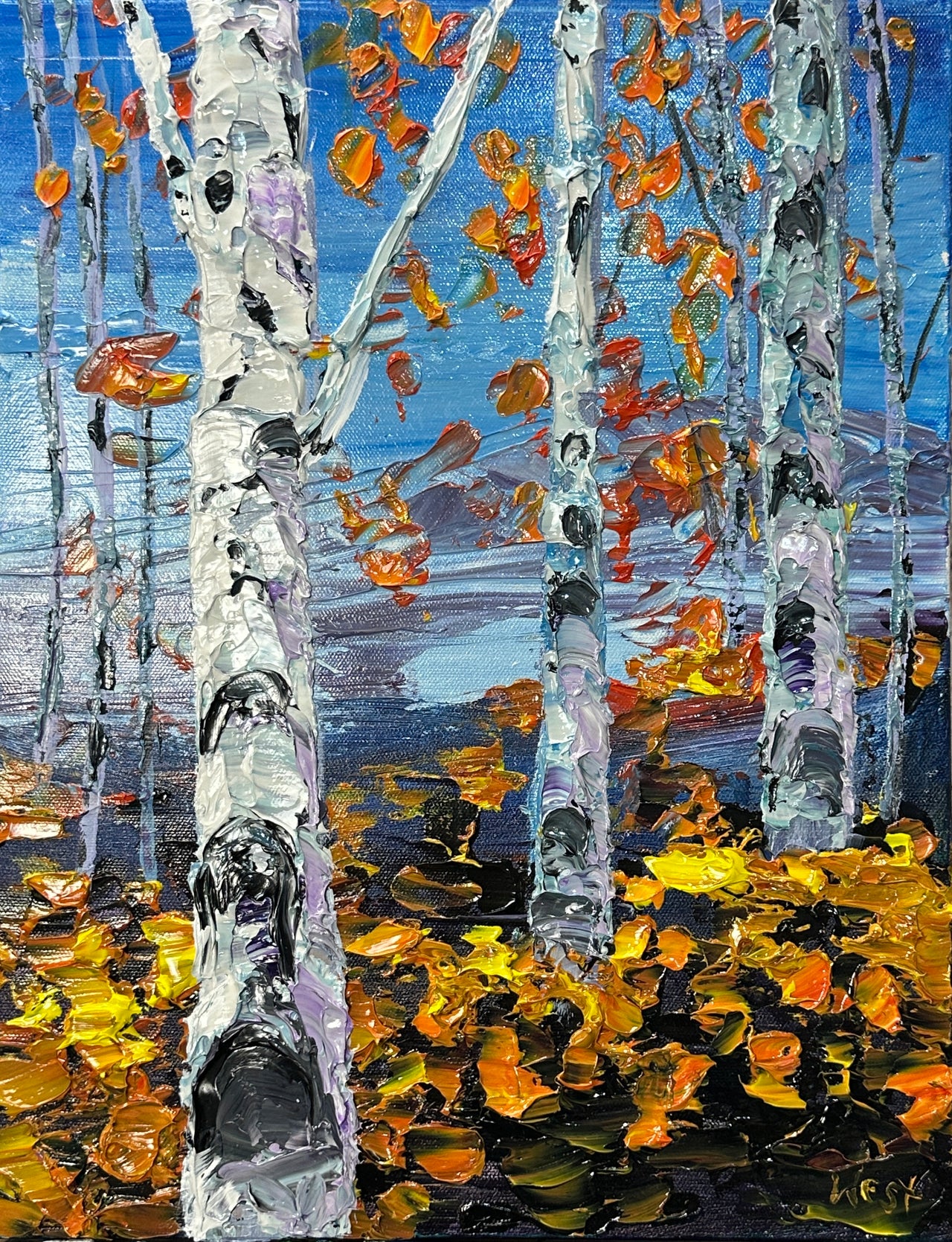 "Heavenly Fall Vista" - Original Artwork