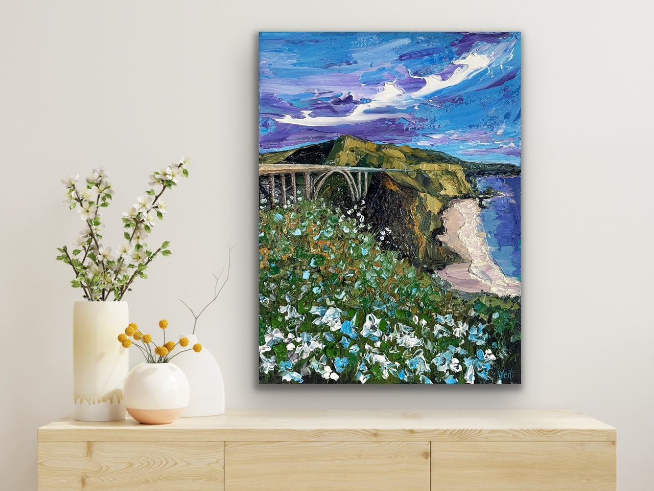 "Beneath the Painted Sky" - Original Artwork