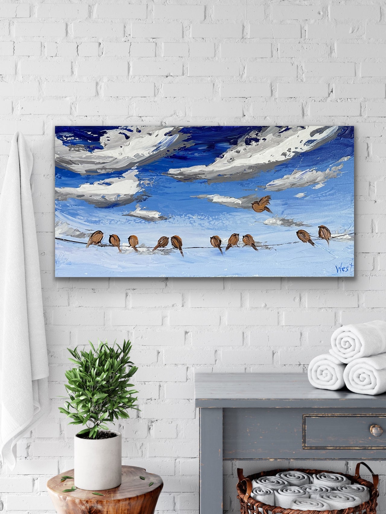 "A Wing and A Prayer"- Original Artwork