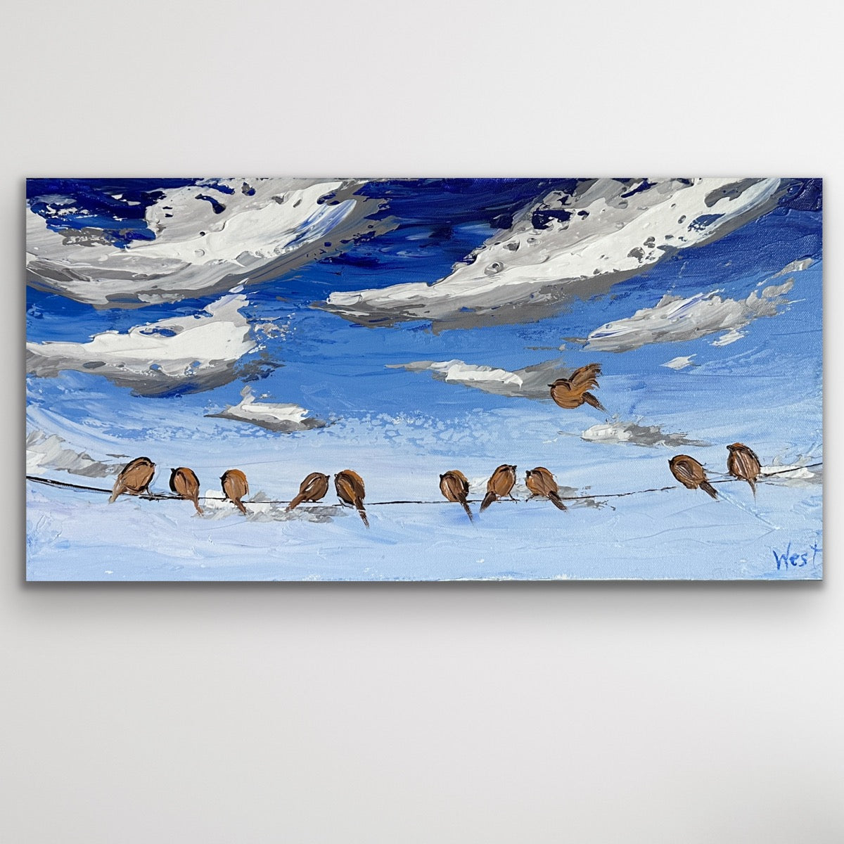 "A Wing and A Prayer"- Original Artwork