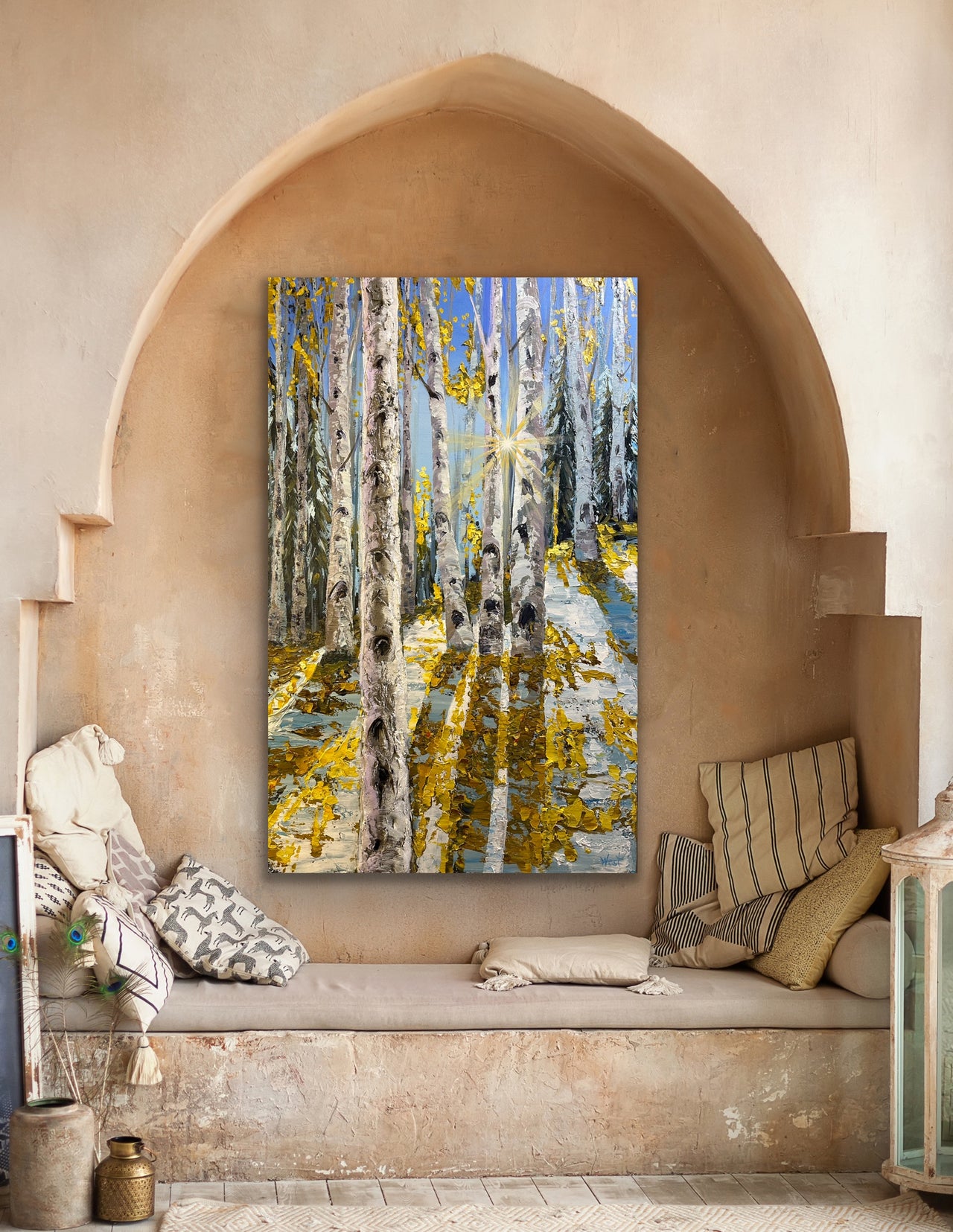 "Winter's Tender Light" - Original Artwork