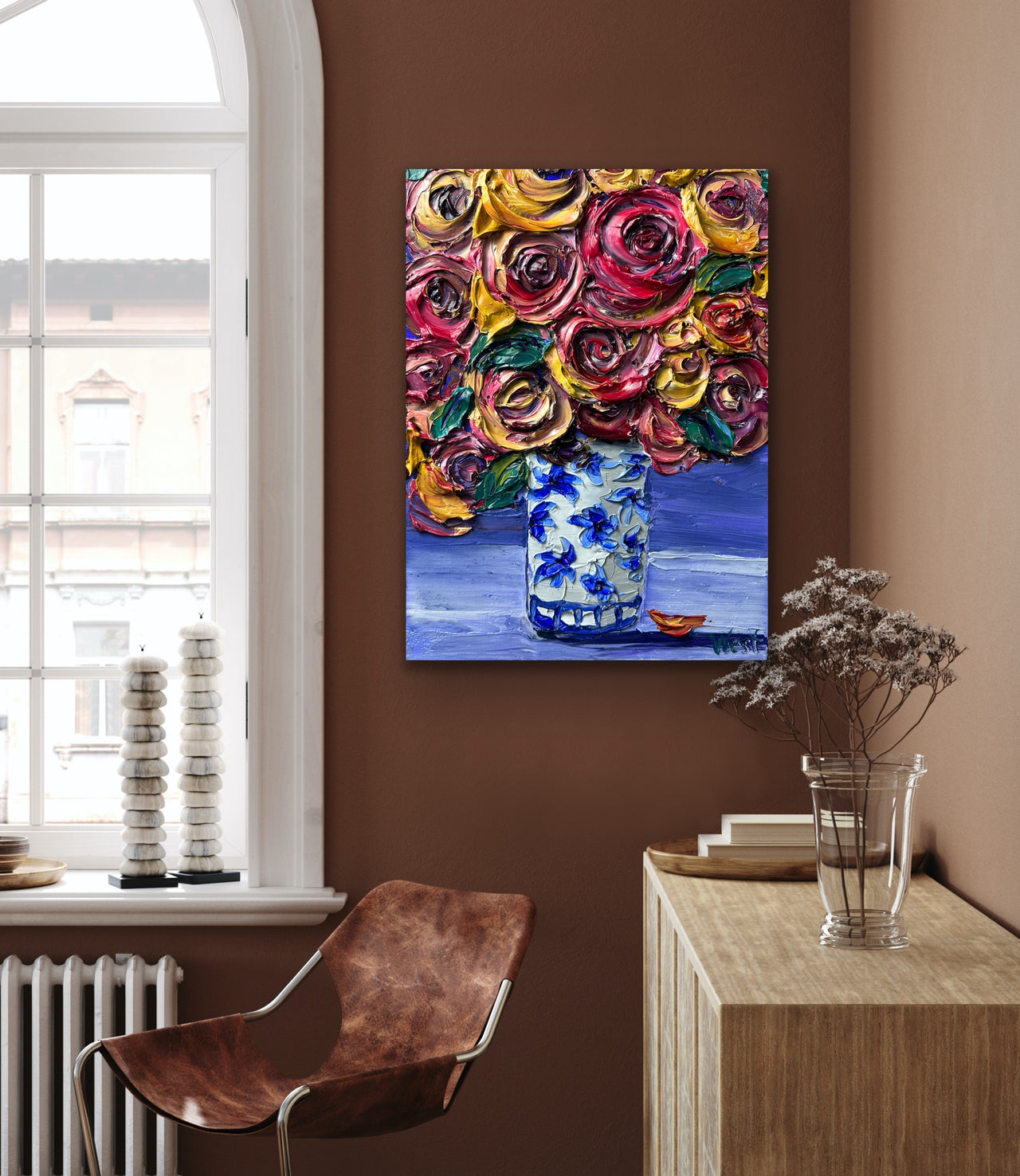 “Lush Layers in Bloom” - Original