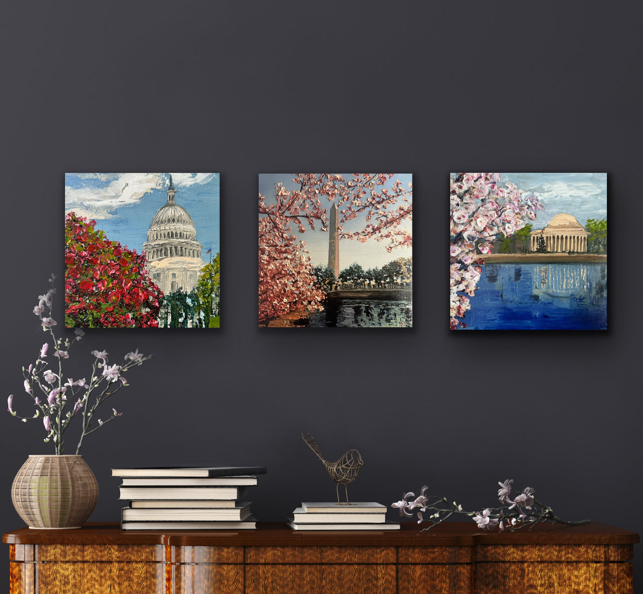 "Celebration of D. C. Springtime" - Curated Trio