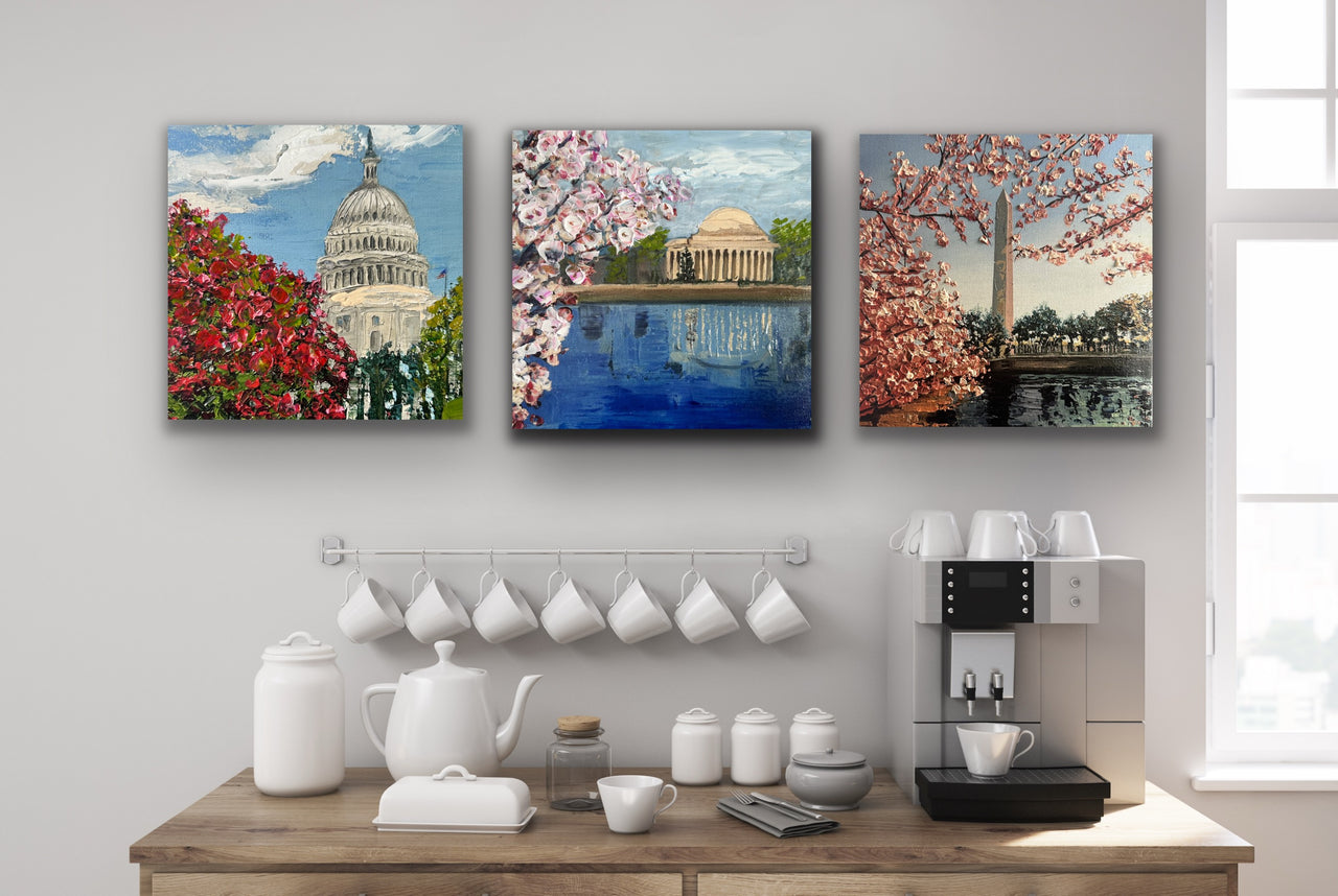 "Celebration of D. C. Springtime" - Curated Trio