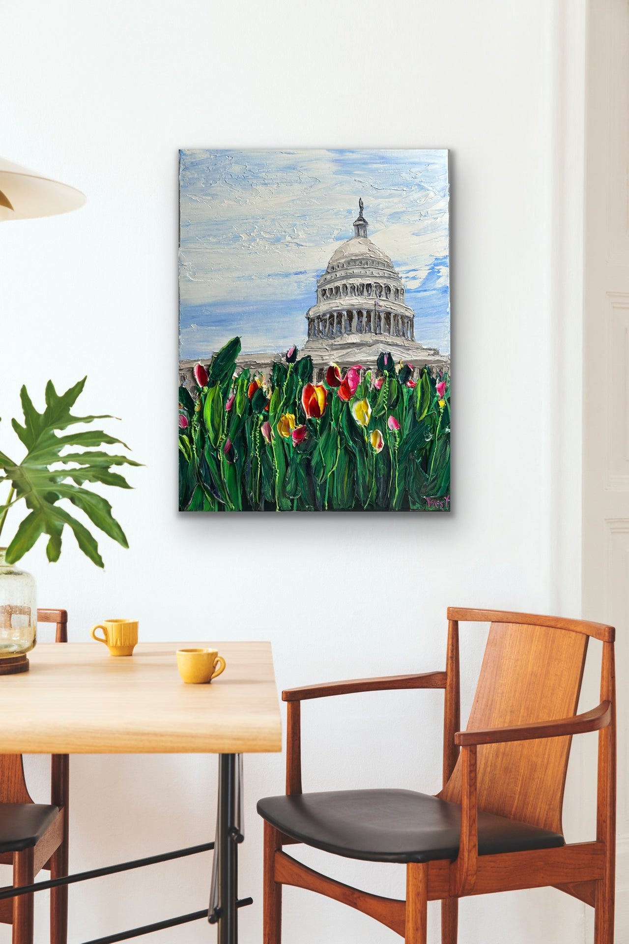 "Capitol in Bloom" Original Artwork
