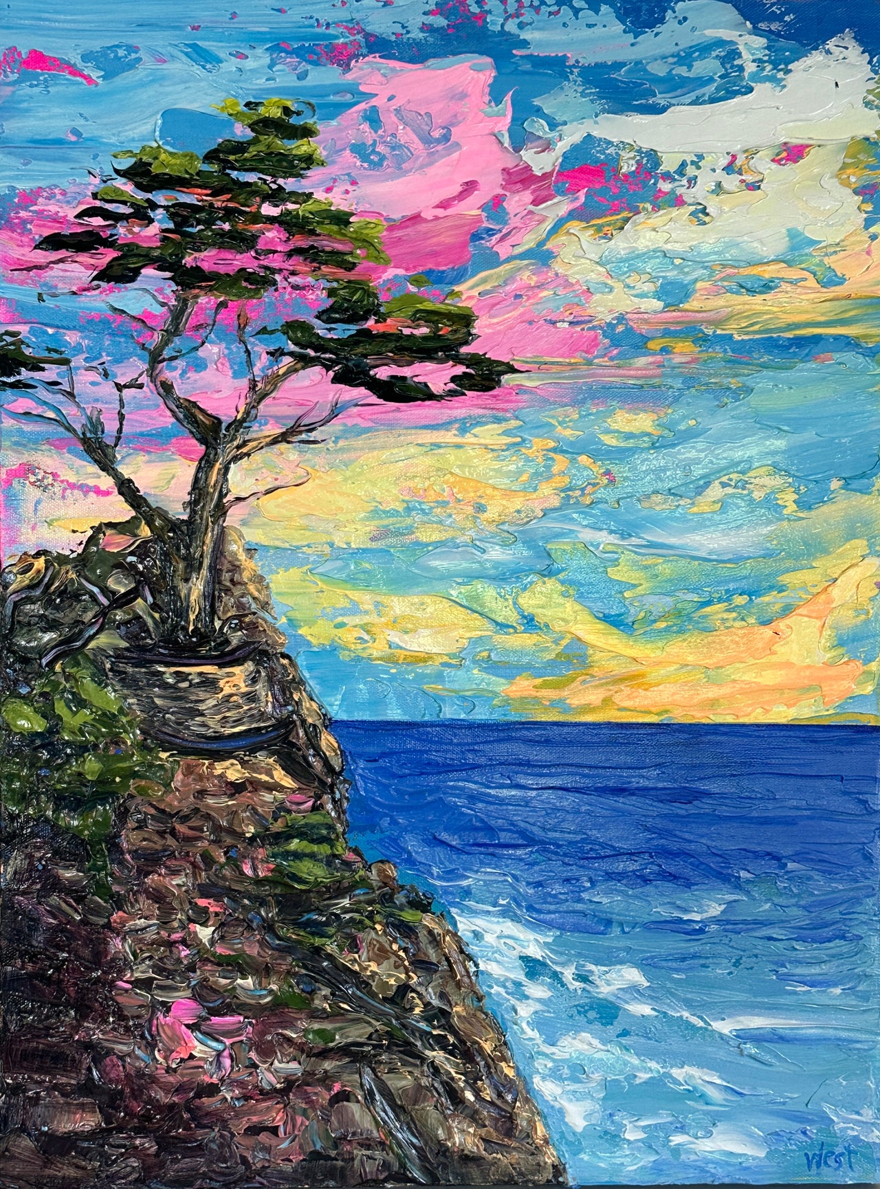 "Sentinel of the Sea" - Original Artwork