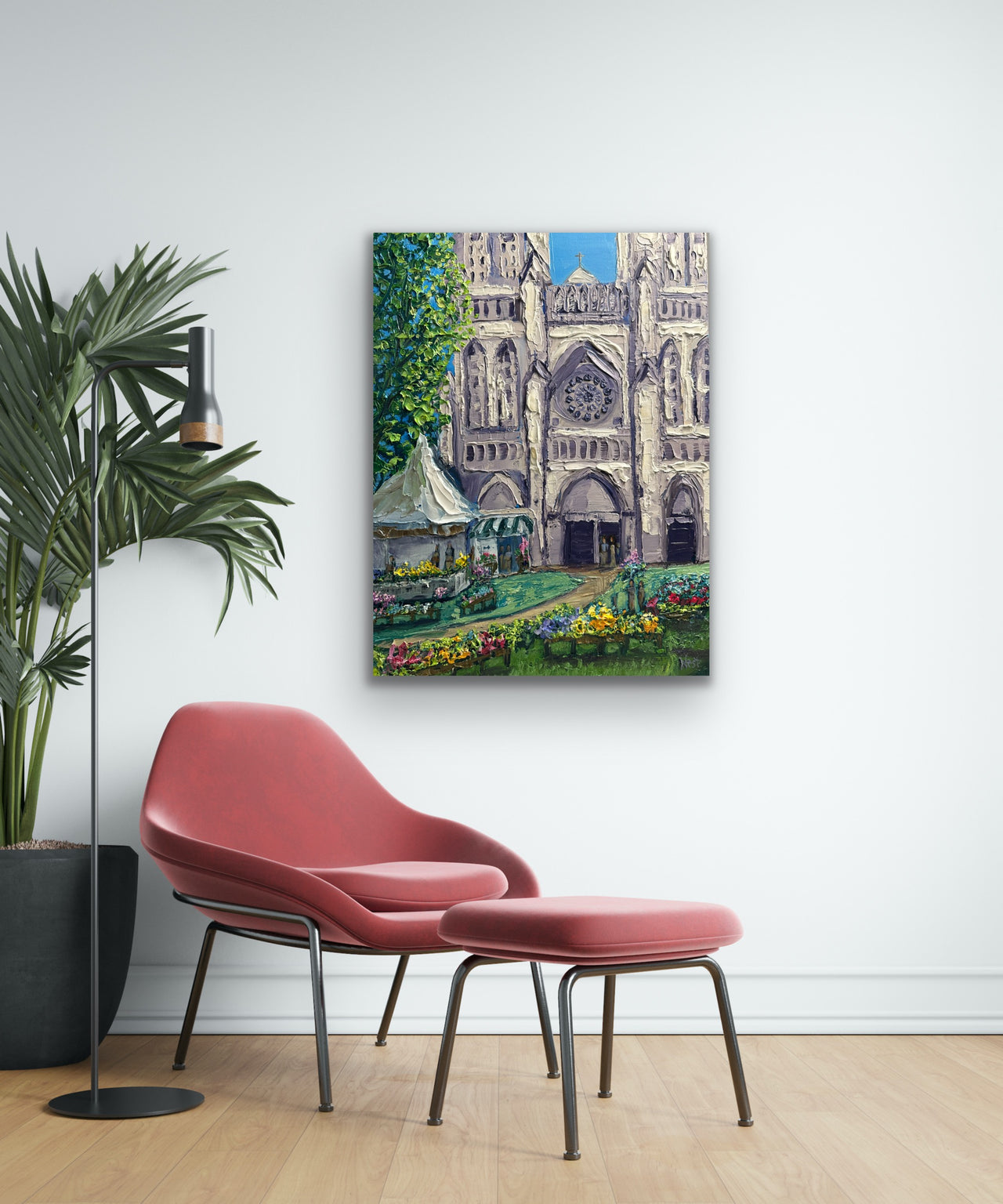 "Cathedral in Bloom" Original Artwork