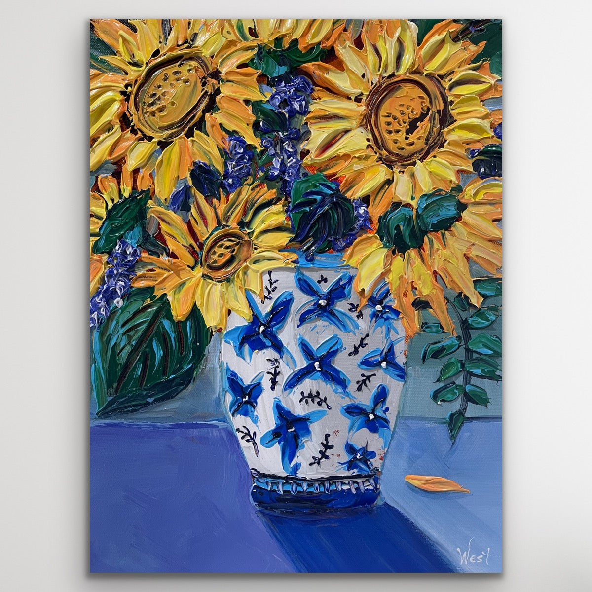 "Sunflower Elegance" - Artwork