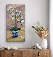 The Tender Bloom Orchid by Sharon West Fine Art