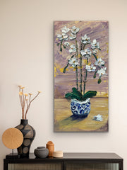 The Tender Bloom Orchid by Sharon West Fine Art