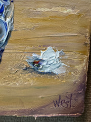 The Tender Bloom Orchid by Sharon West Fine Art