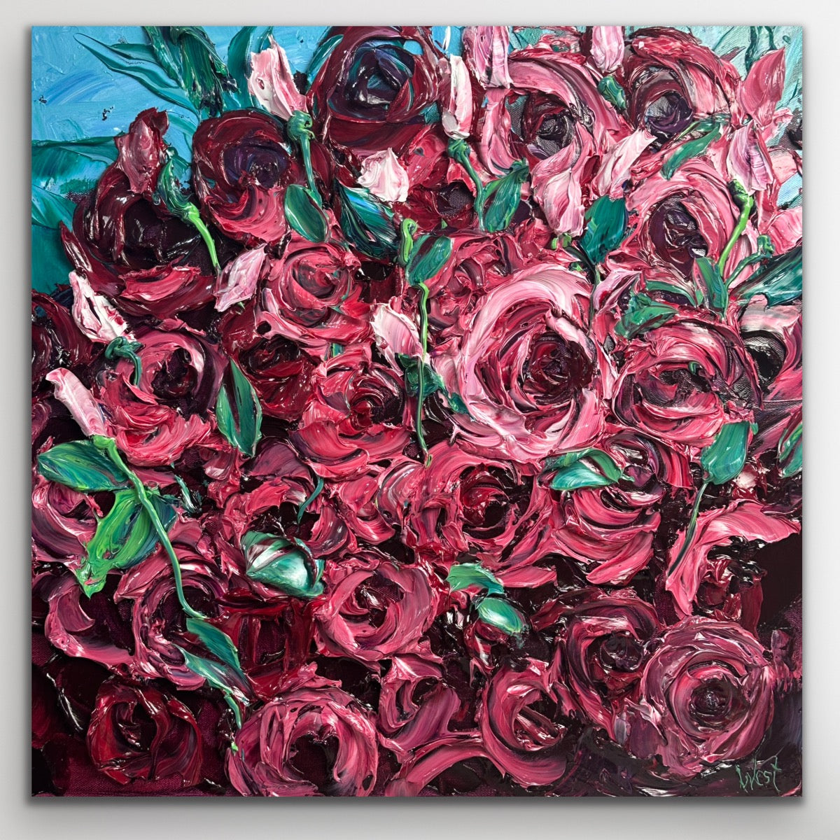 "Wrapped in Roses" - Artwork