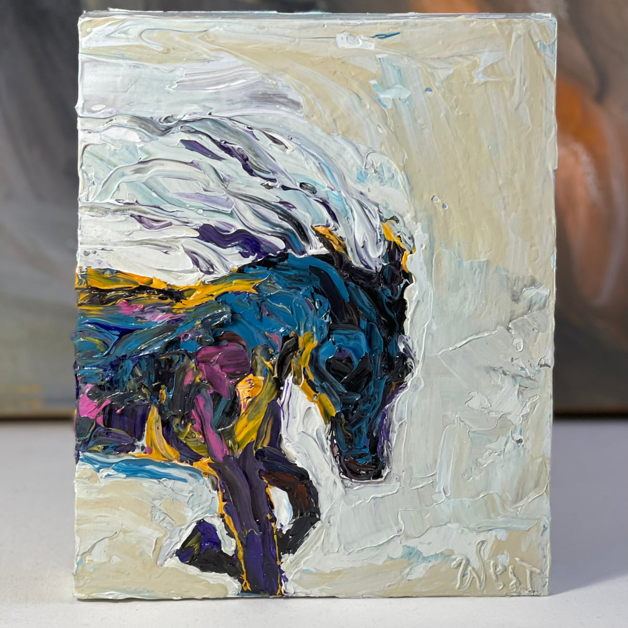 "The Leader" - 10” x 8” x 1.5” - Artwork