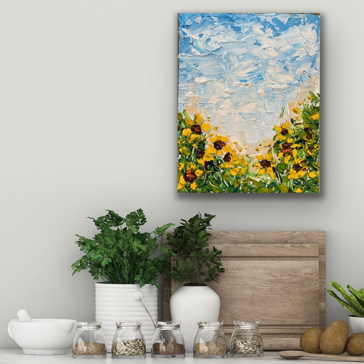 “Sunflowers for Peace"- Artwork
