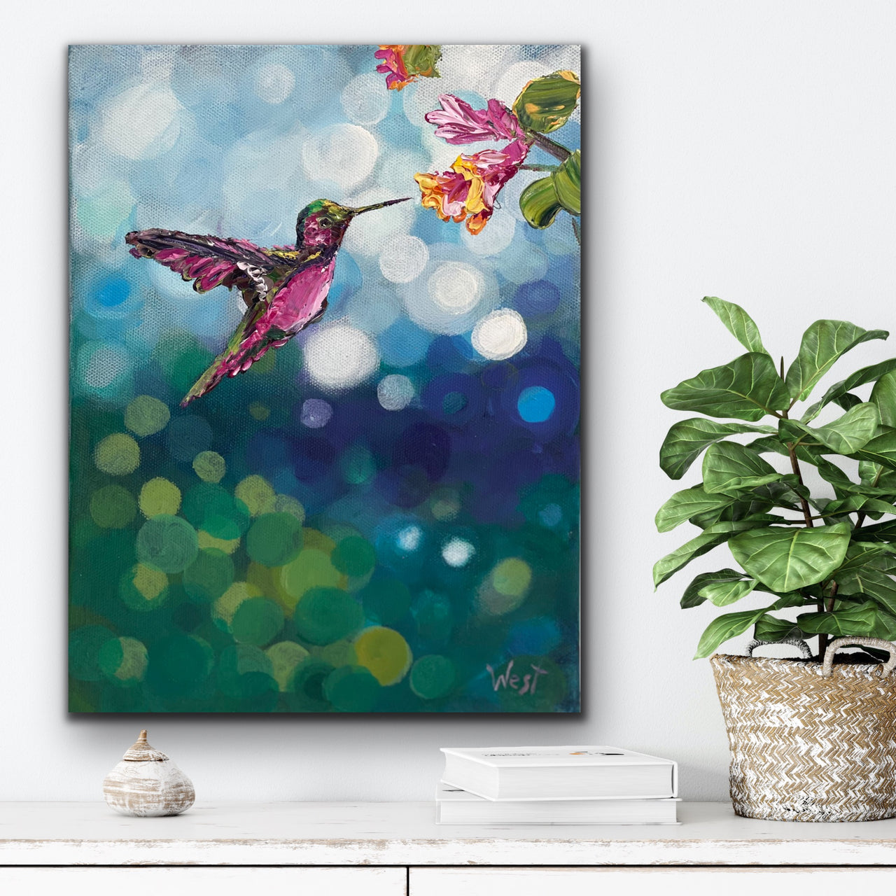 "Humming Along"- Original Artwork