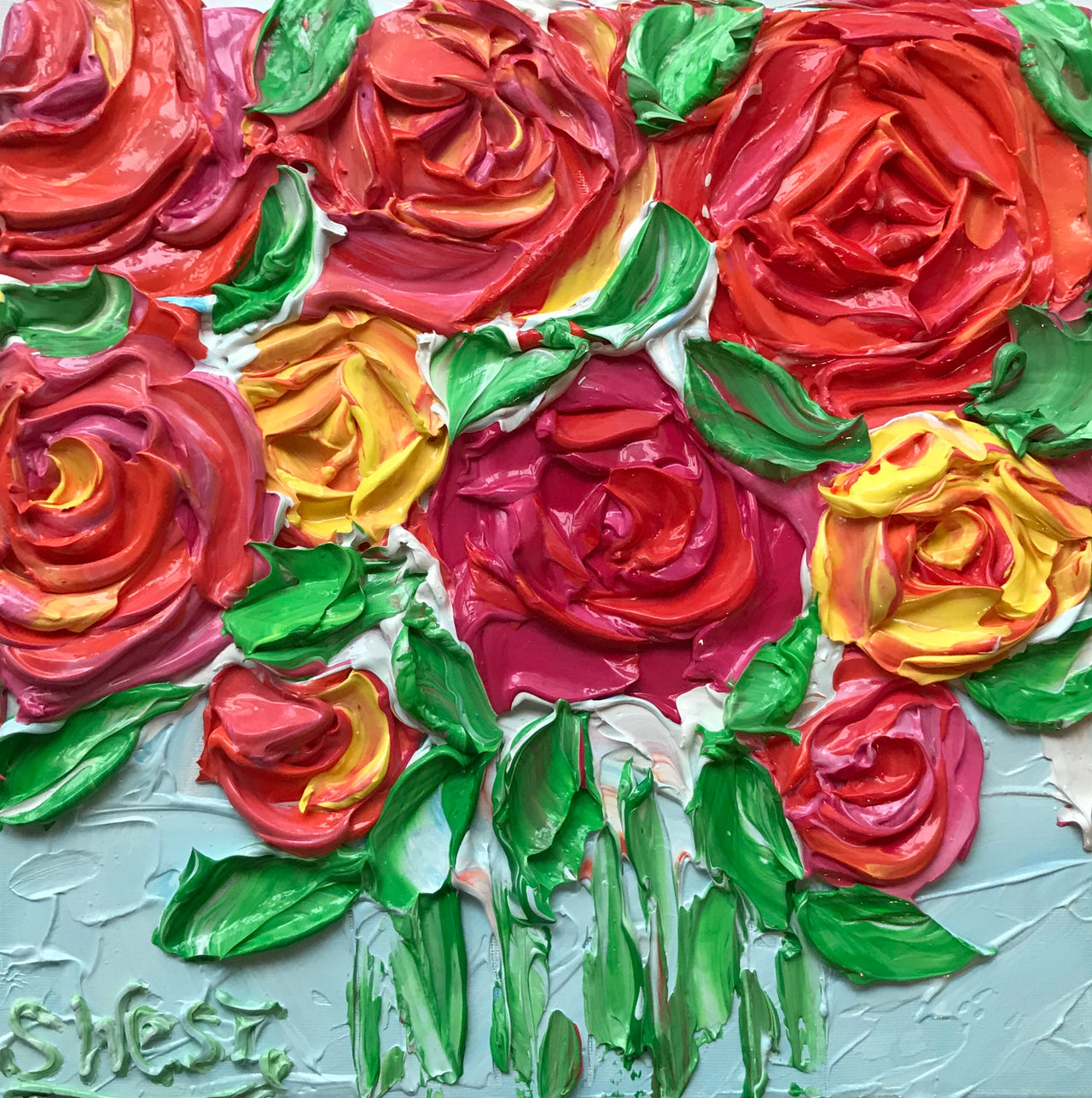 Celebration Roses - Artwork