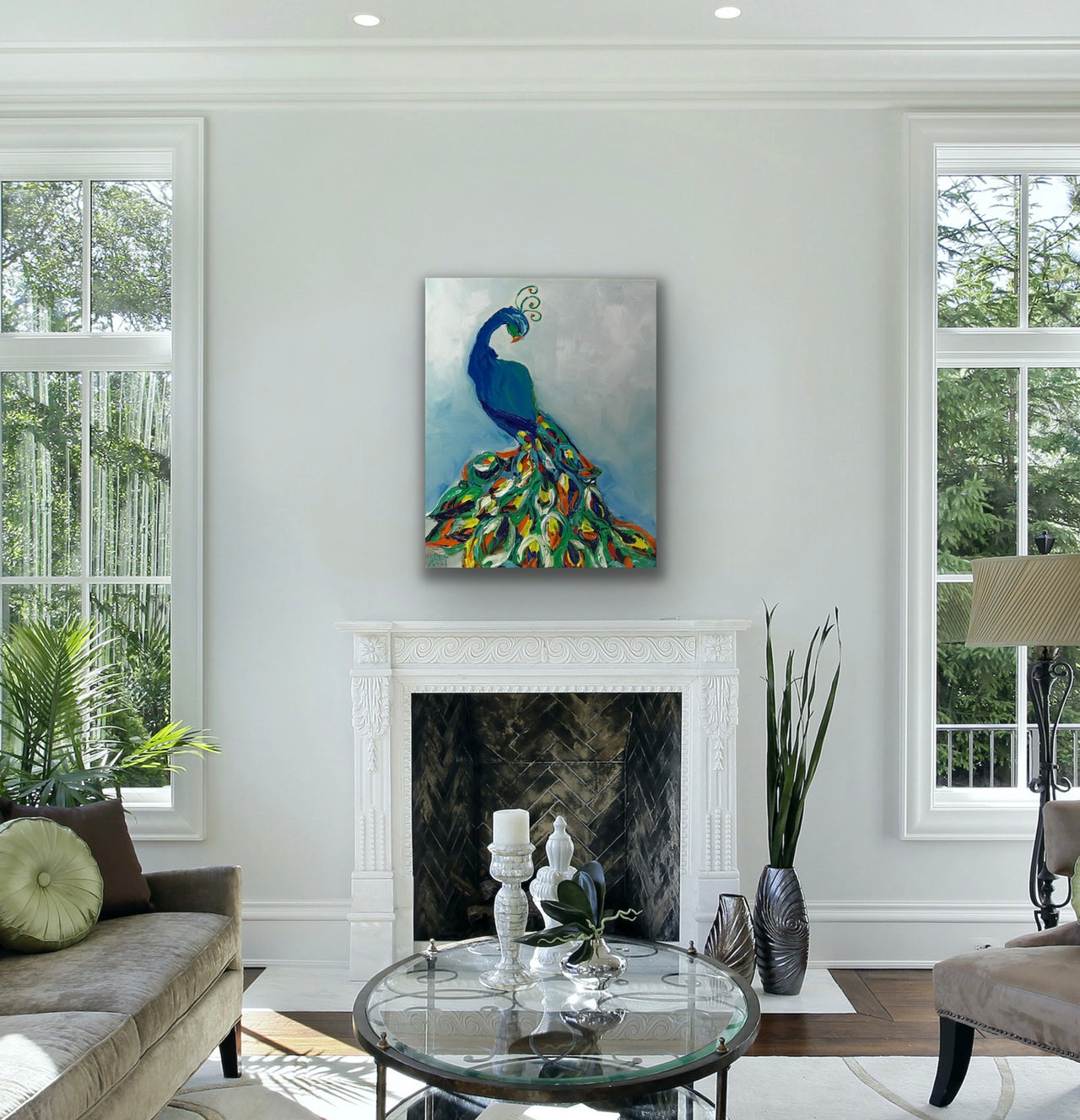 "Peacock Love” -Artwork