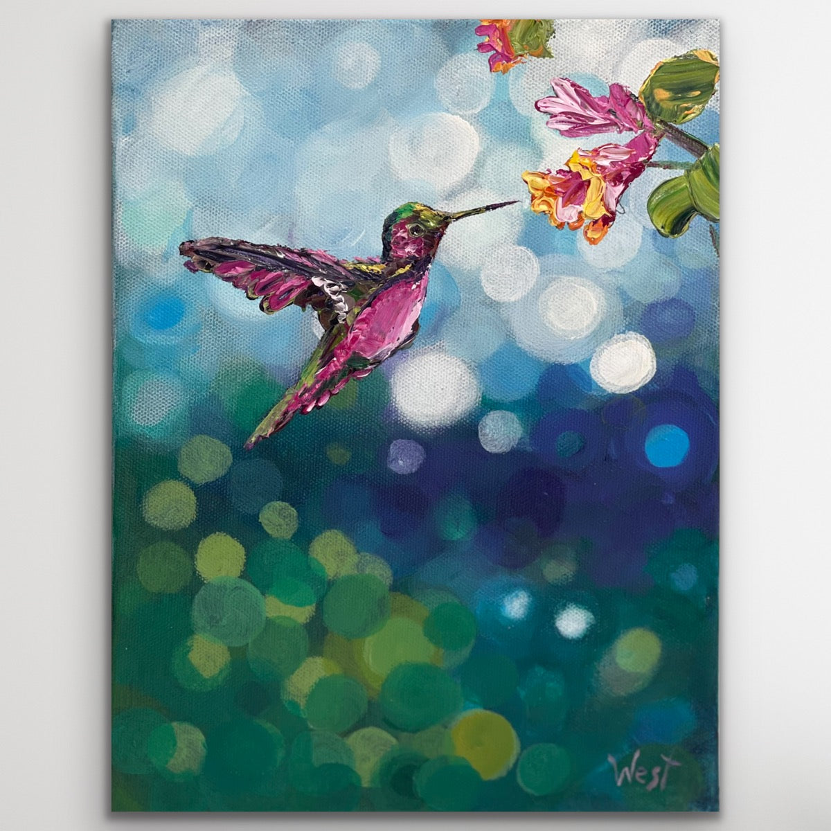 "Humming Along"- Original Artwork