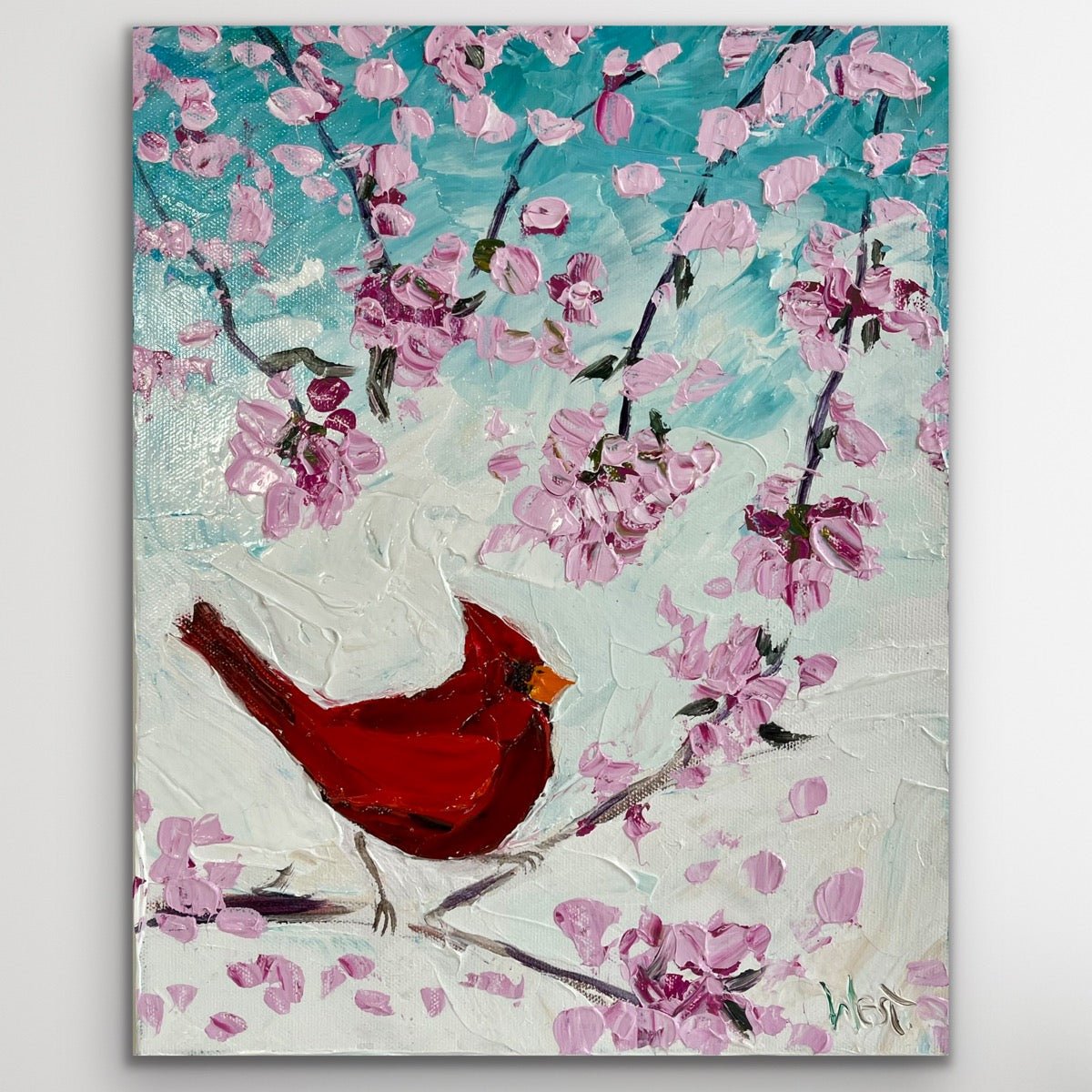 "Cherry Blossom Serenade” -Artwork
