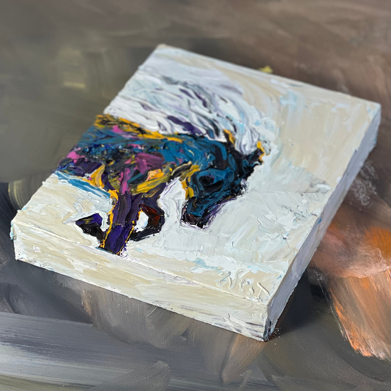 "The Leader" - 10” x 8” x 1.5” - Artwork