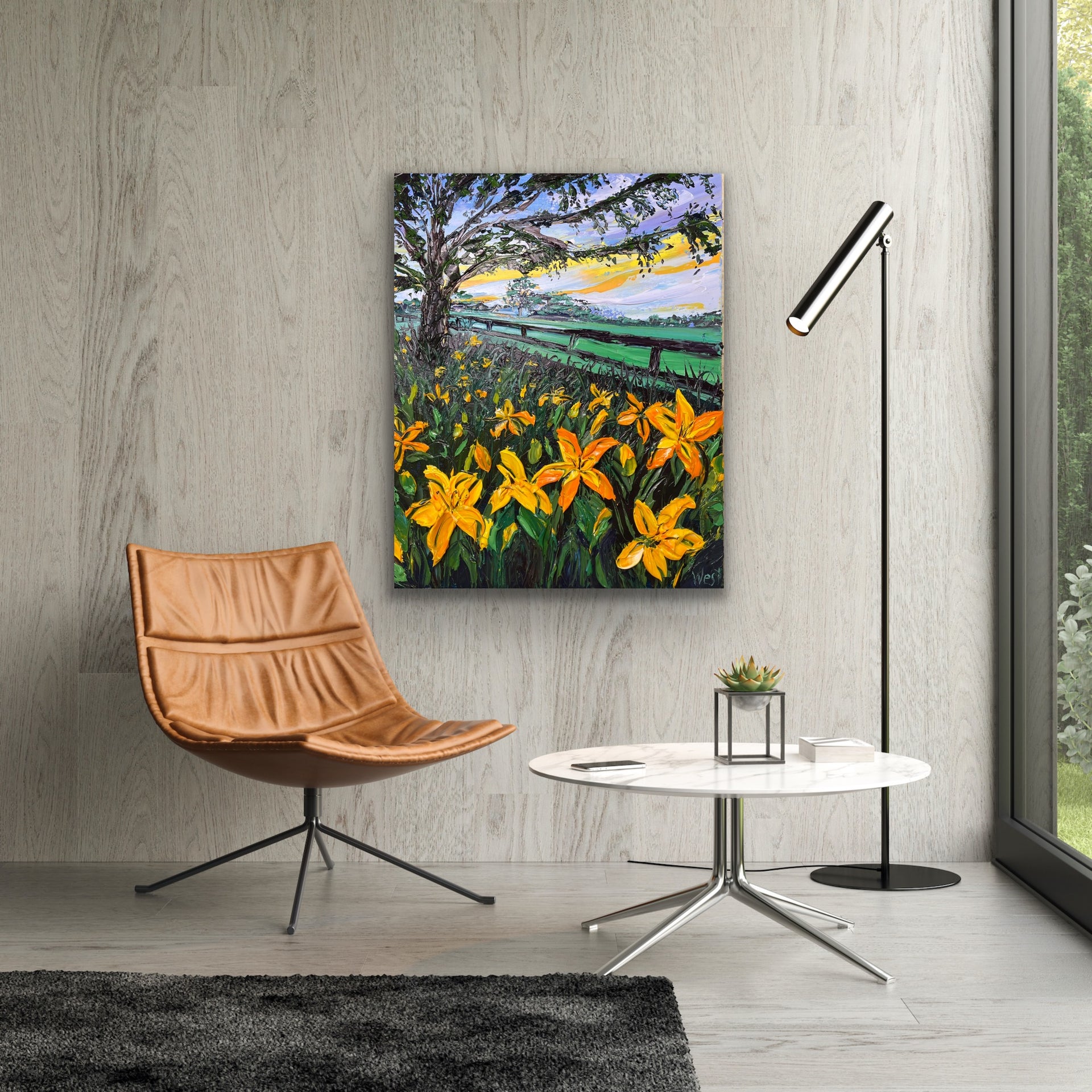 Warning: adding art to your walls can IMPROVE your health!