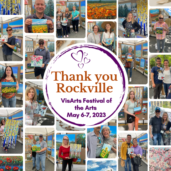 Rockville's 2023 VisArts Fine Arts Festival was a blast!