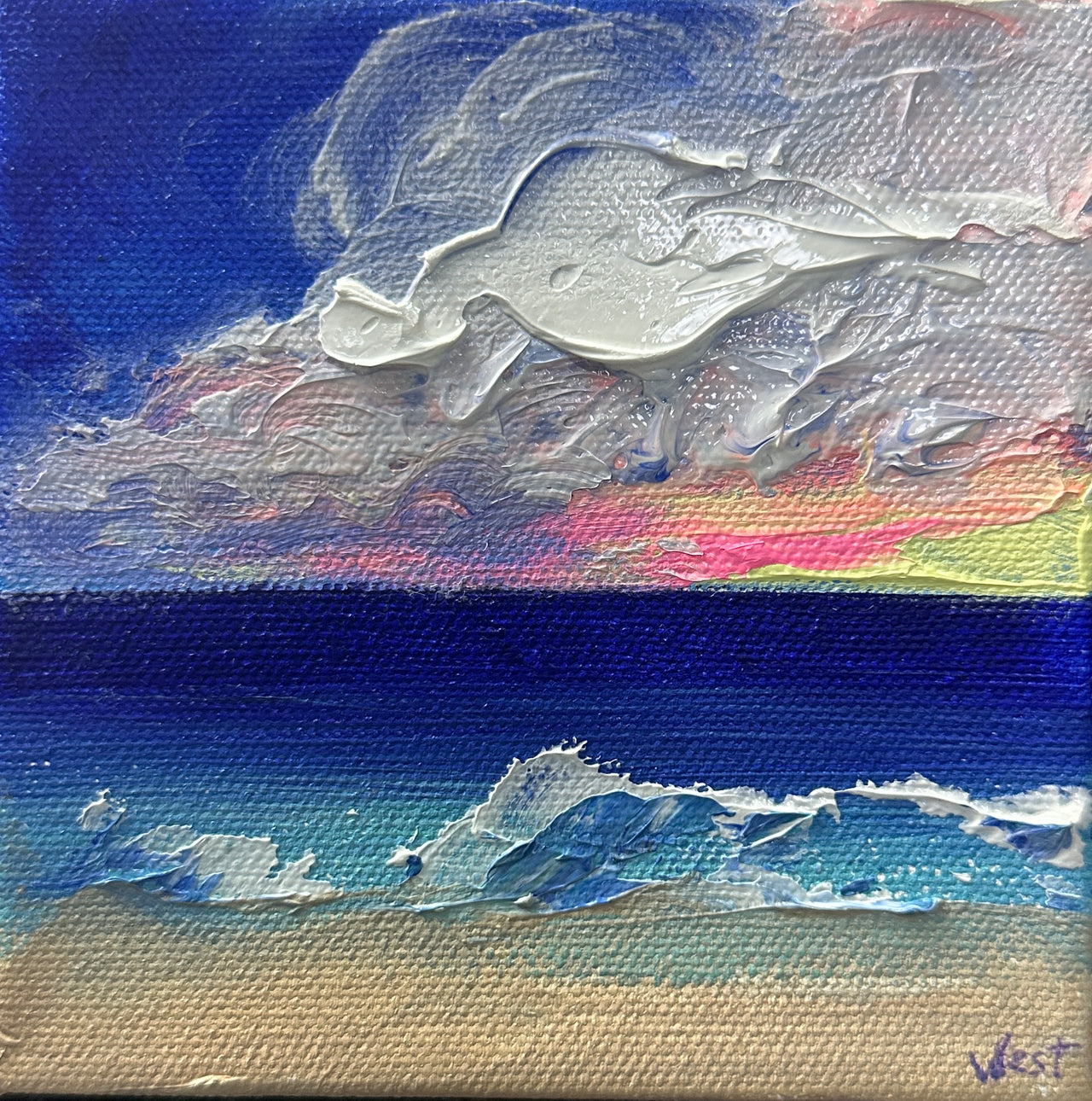 “Serene Shoreline" - Original Artwork