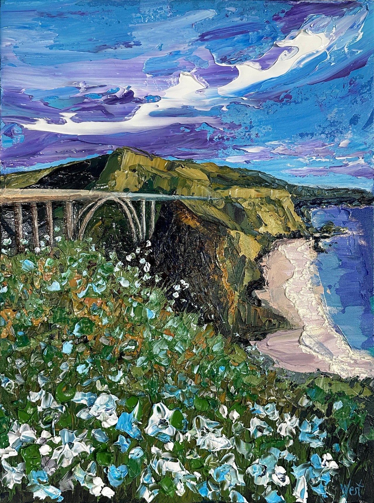 "Beneath the Painted Sky" - Original Artwork