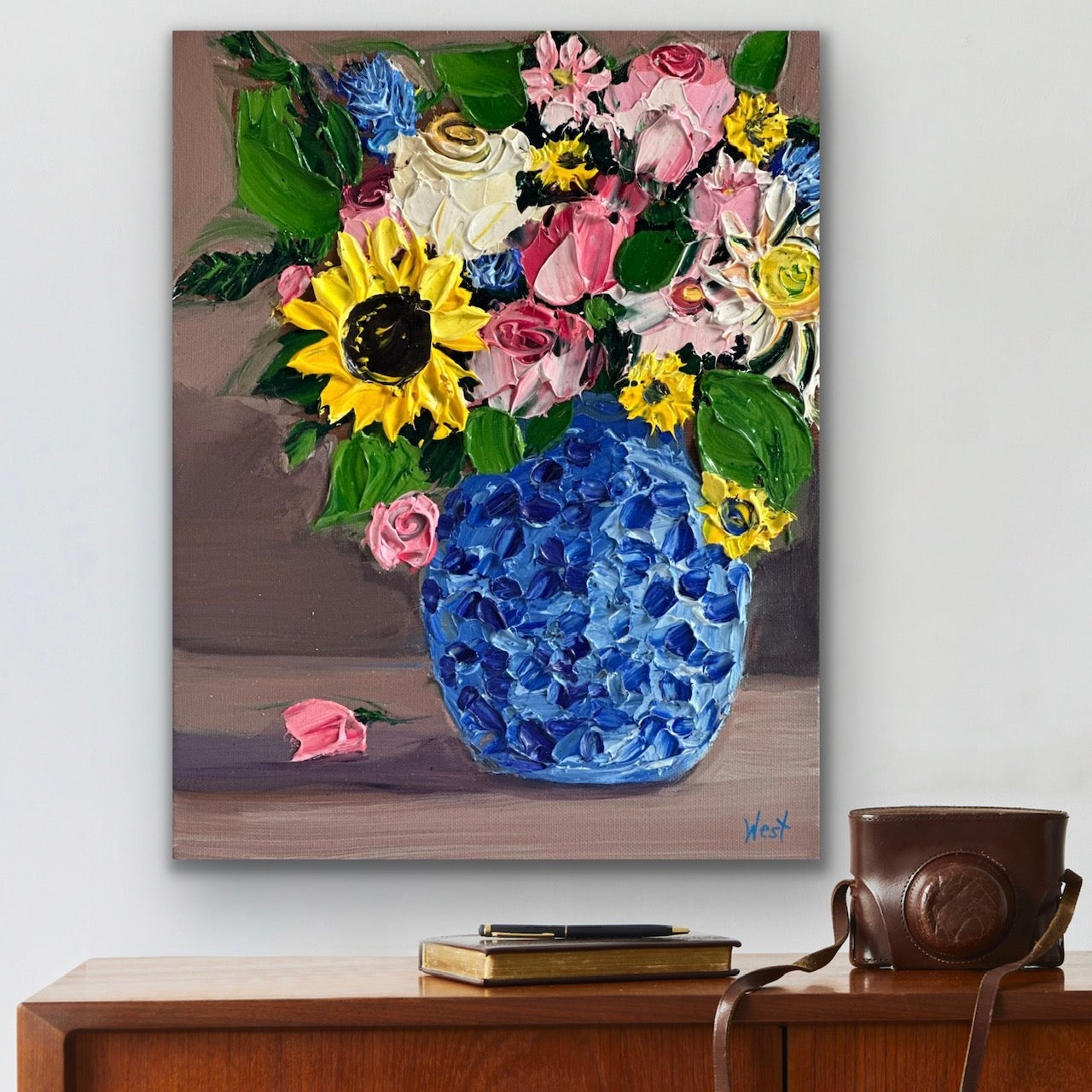 "Blissful Bouquet"- Artwork
