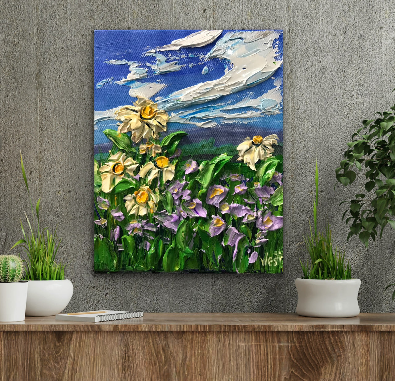 "Daisy Days of Summer" - Original Artwork