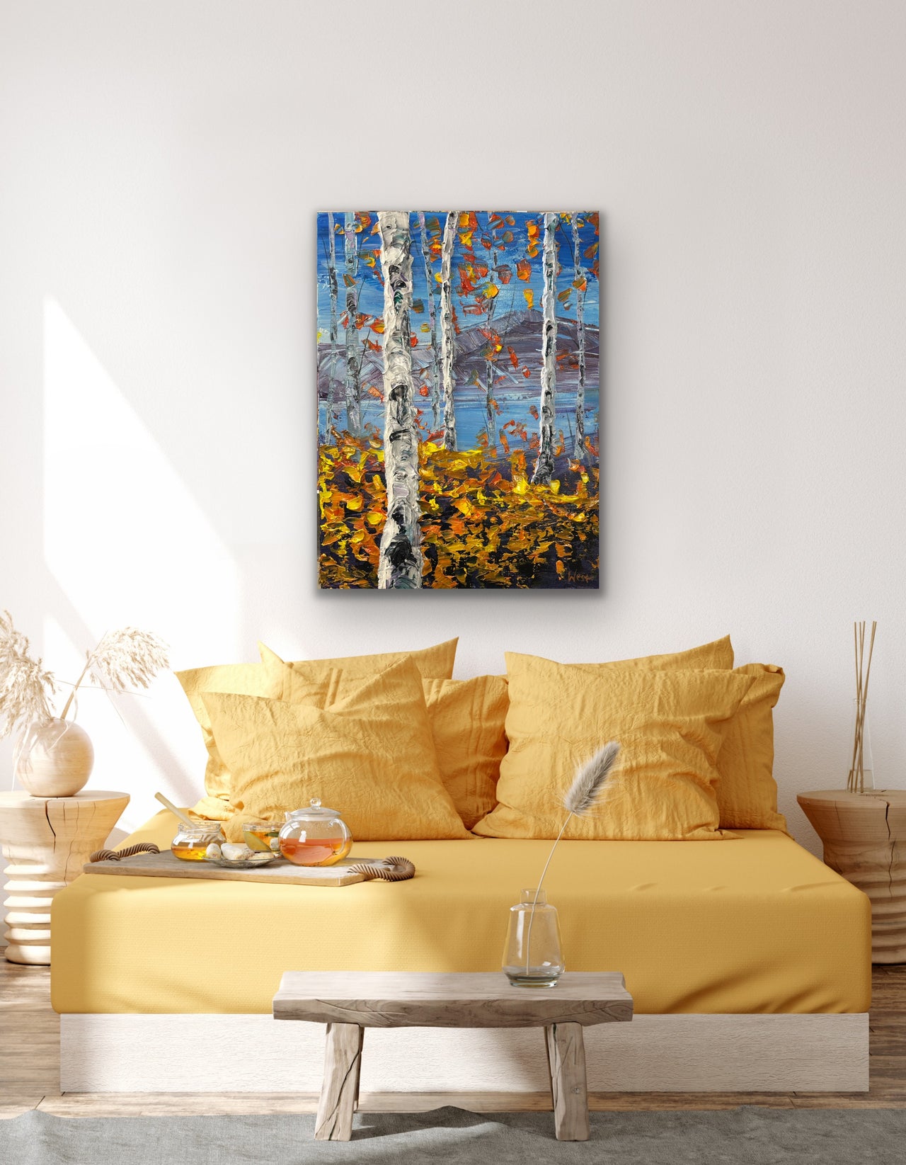 "Falling into Light" - Original Artwork