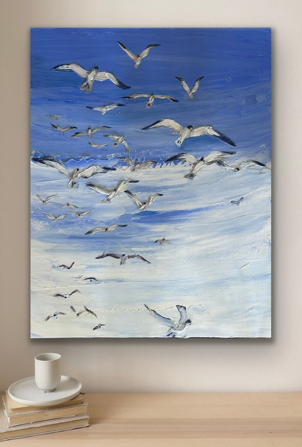 "Out of the Blue" - Original Art