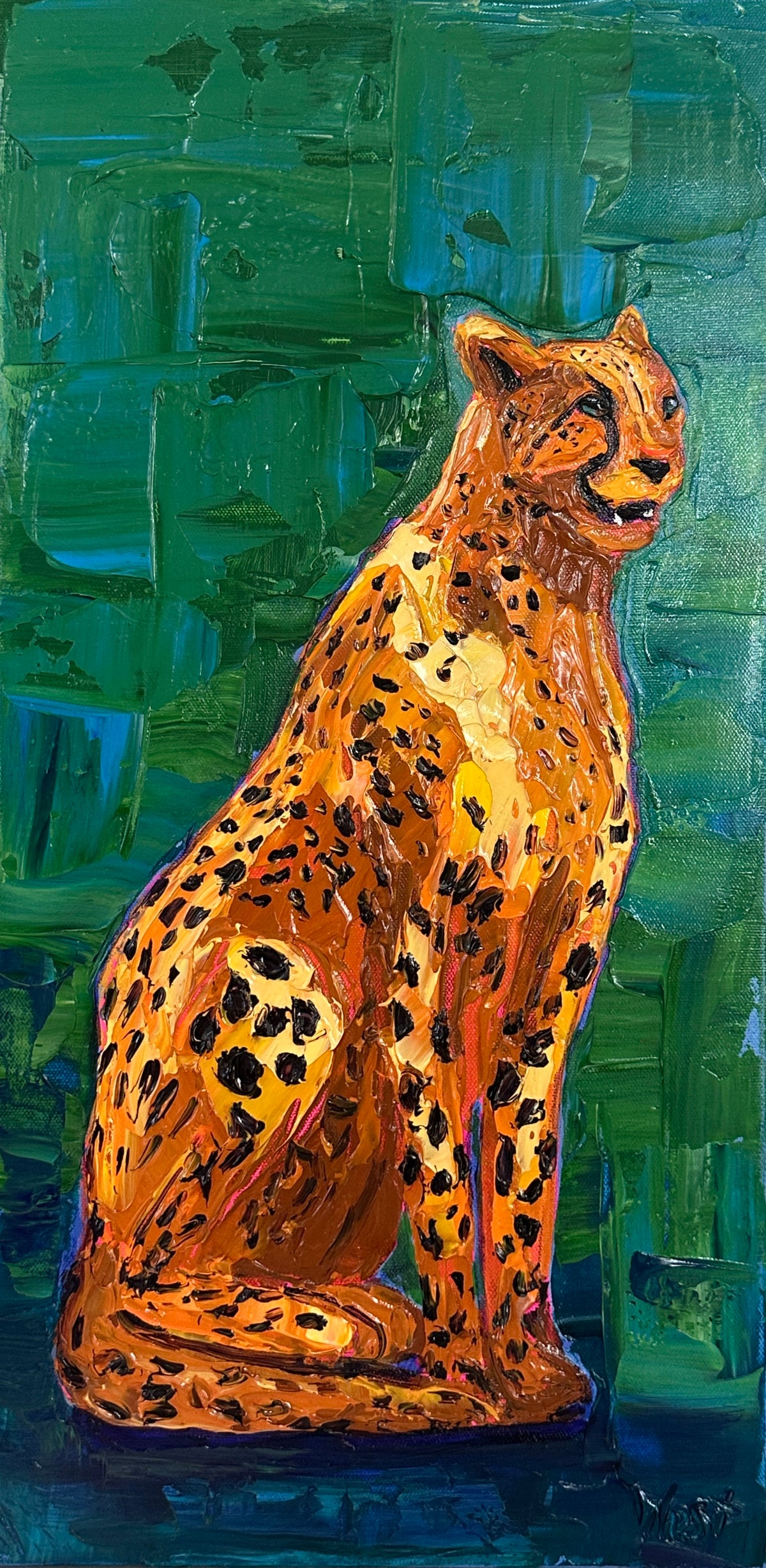"Golden Wild" - Original Artwork