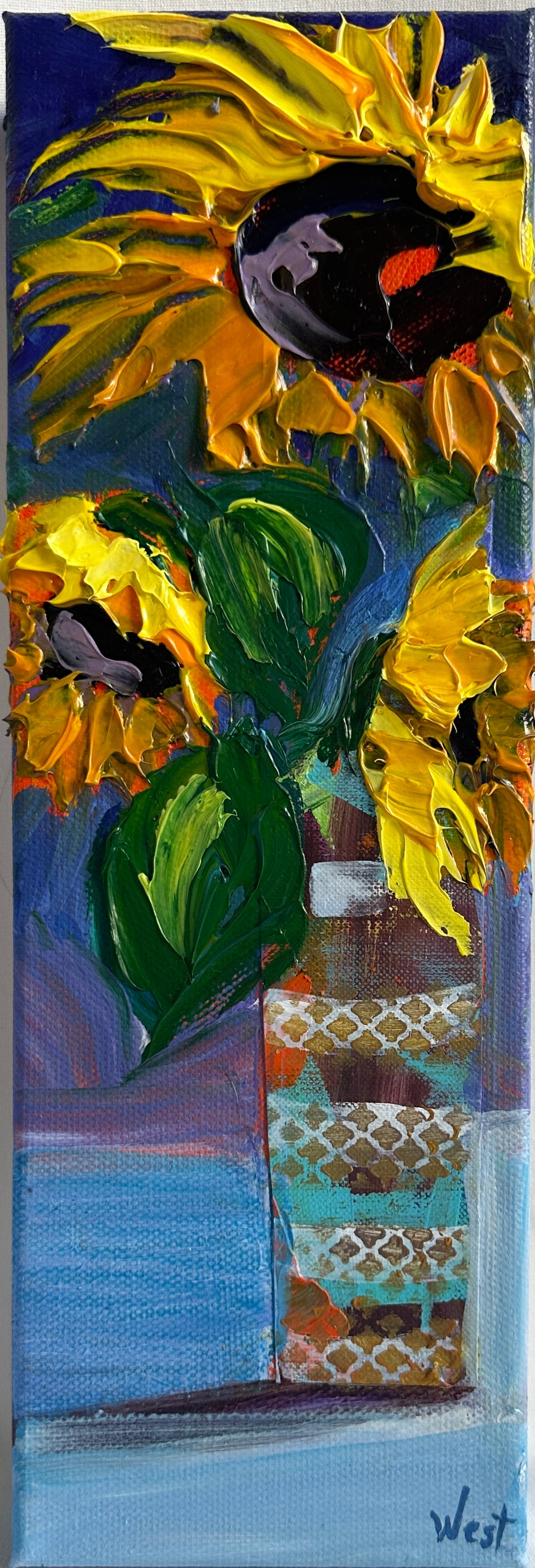 "Sunflower Delight"- Original Artwork