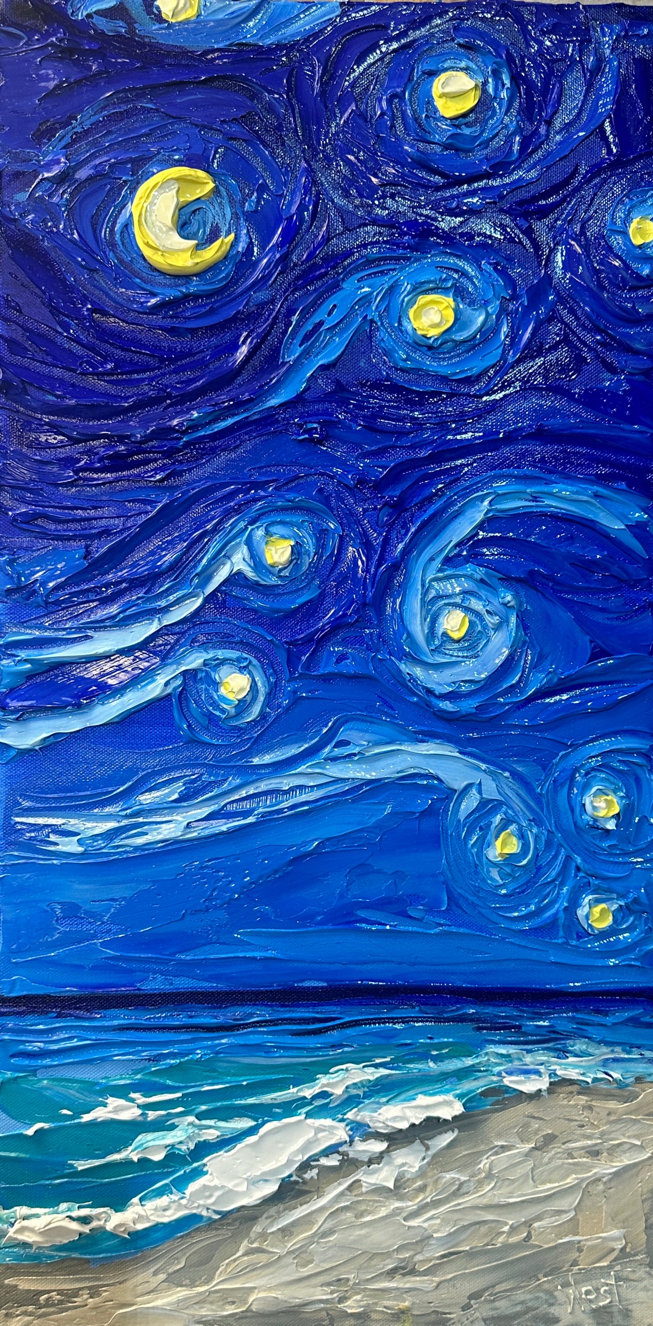 “Where the Stars Meet the Sea" - Original Artwork